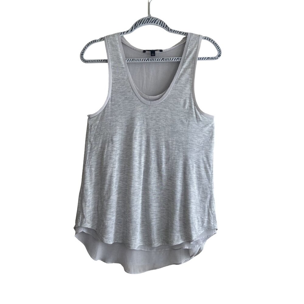 Banana Republic Grey Sleeveless Top Size S